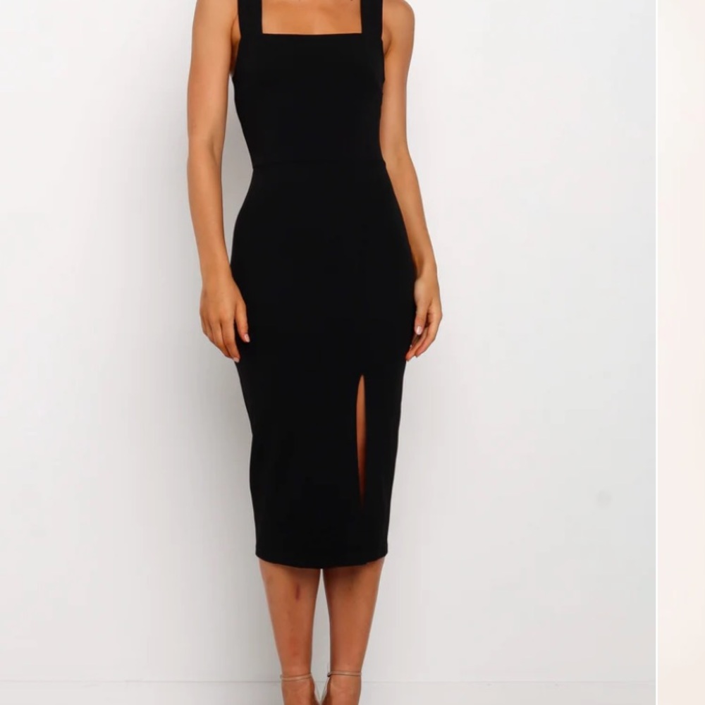 NWT Petal & Pup Hyatt Dress - Black, Size 8